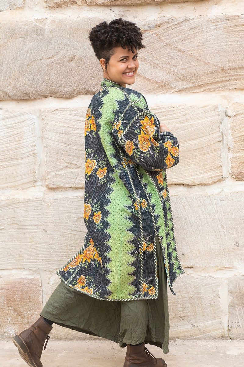 Kantha Dust Coat - Joacha