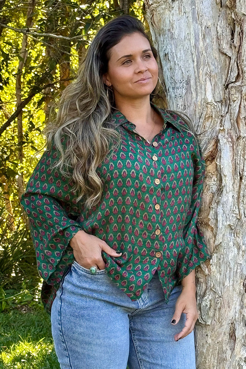 Vintage Sari Amira - Parvati (wool/silk)