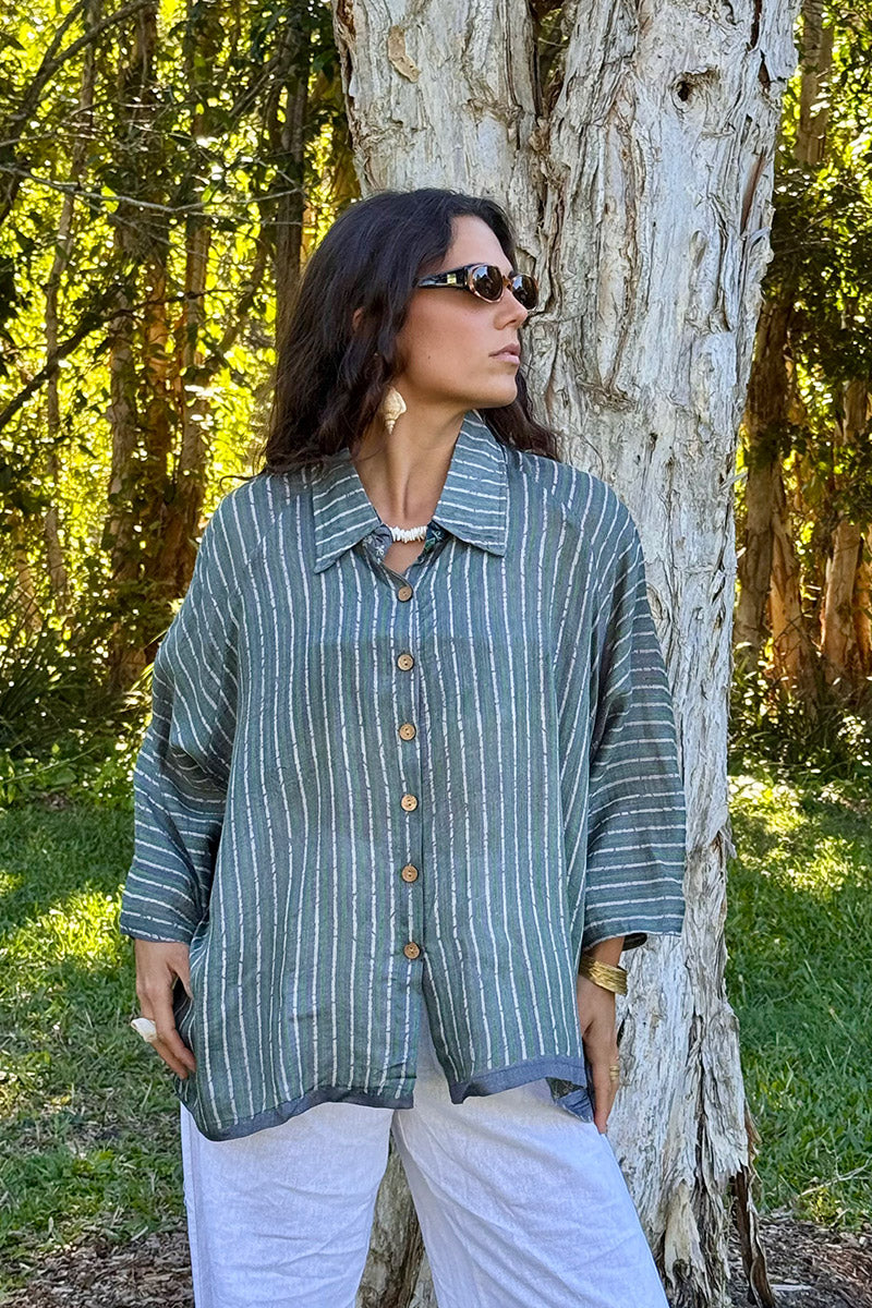 Vintage Sari Amira - Rene (wool/silk)