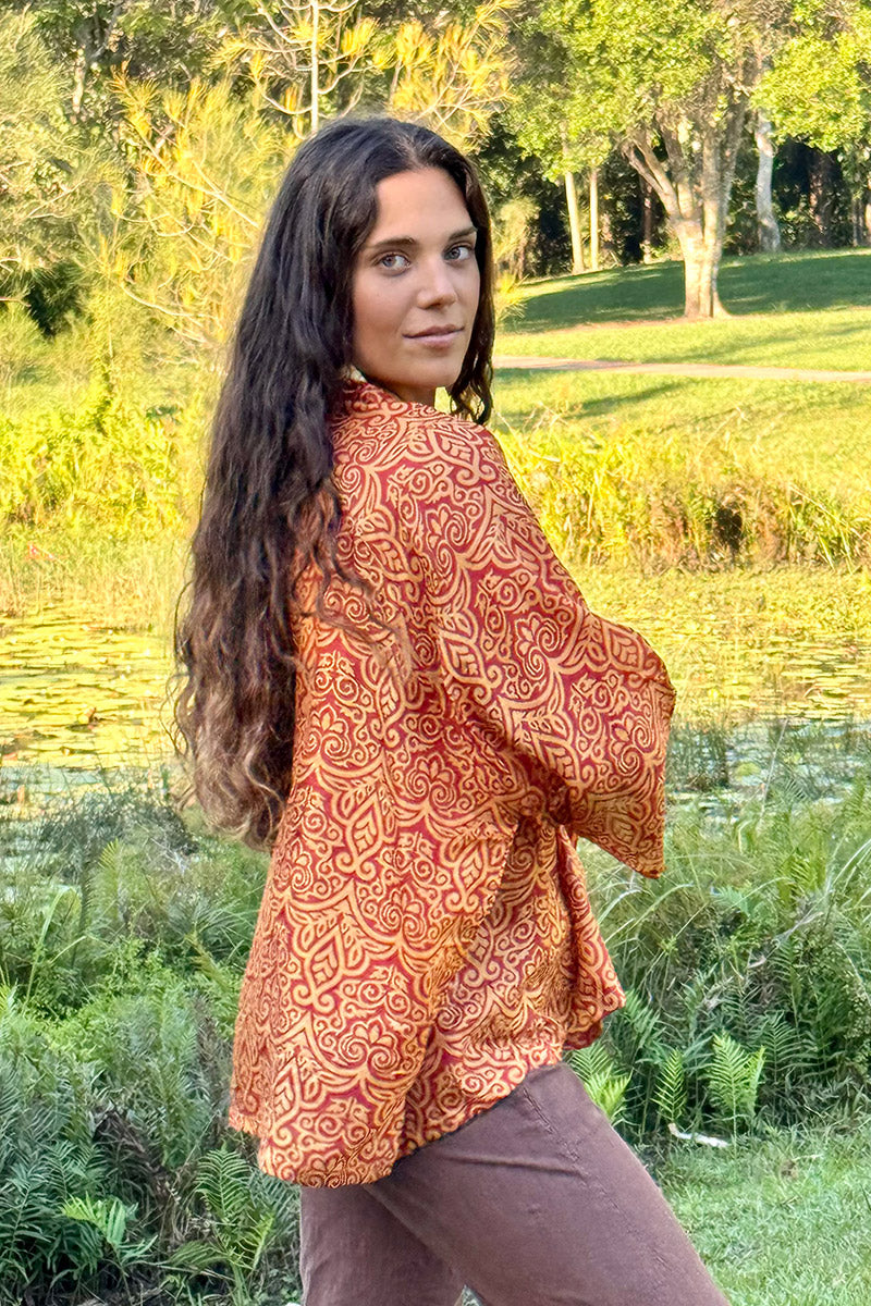 Vintage Sari Amira - Solenne (silk)