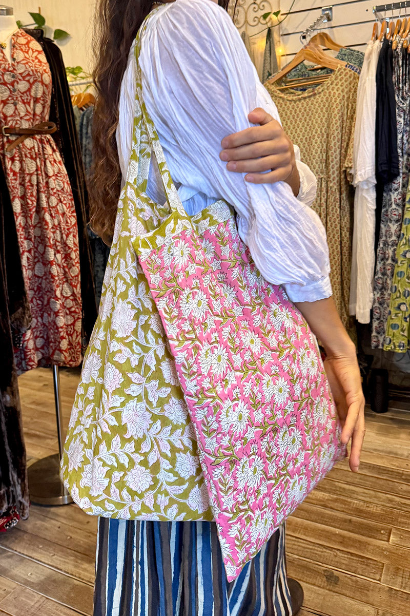 Two-Way Tote Bag - Wild Citron