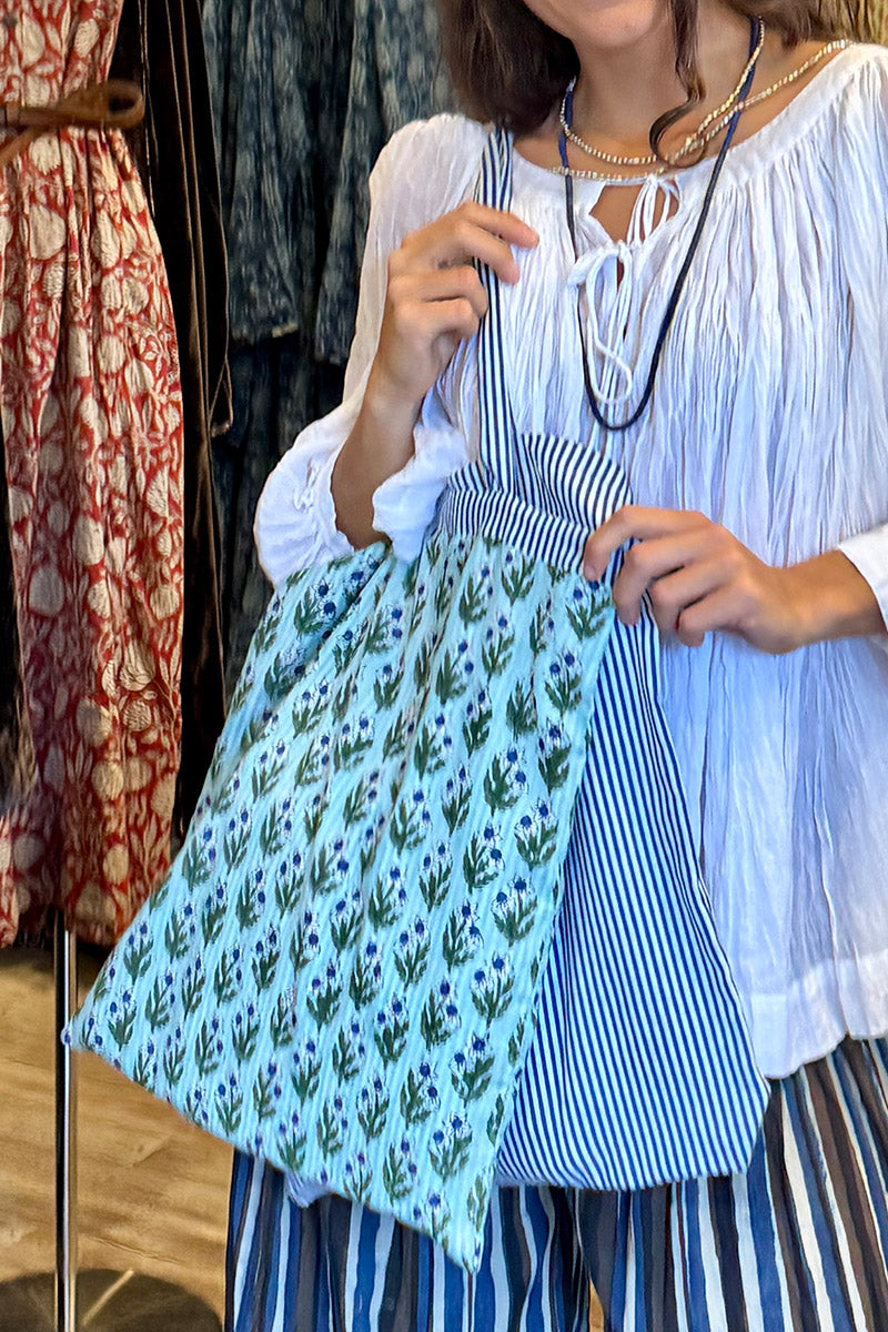 Two-Way Tote Bag - Sea Meadow