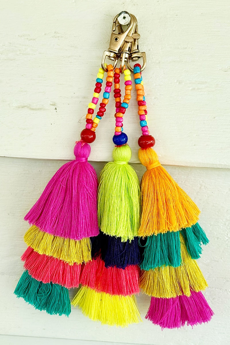 Fringe Keyrings - assorted