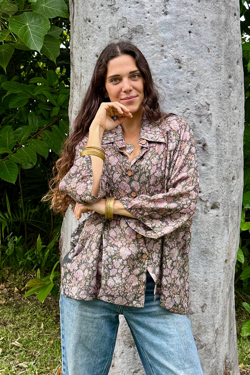 Vintage Sari Amira - Chateau (wool/silk)