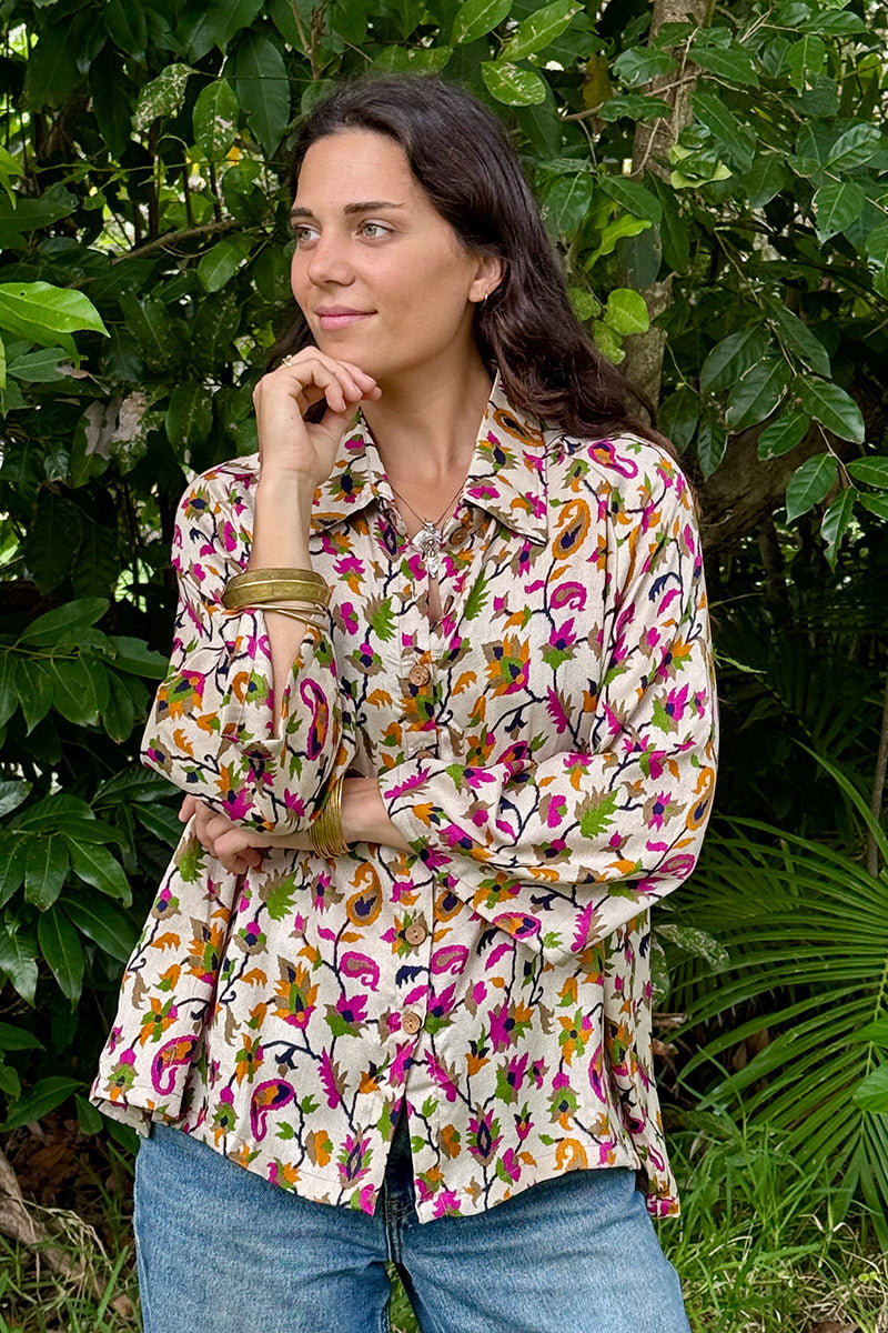 Vintage Sari Amira - Riaz (wool/silk)