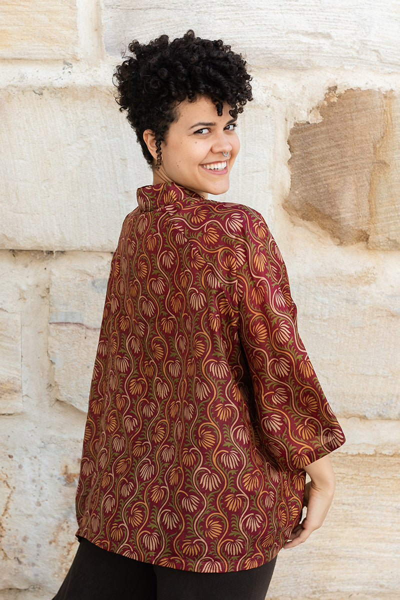Vintage Sari Amira - Gardena (silk)