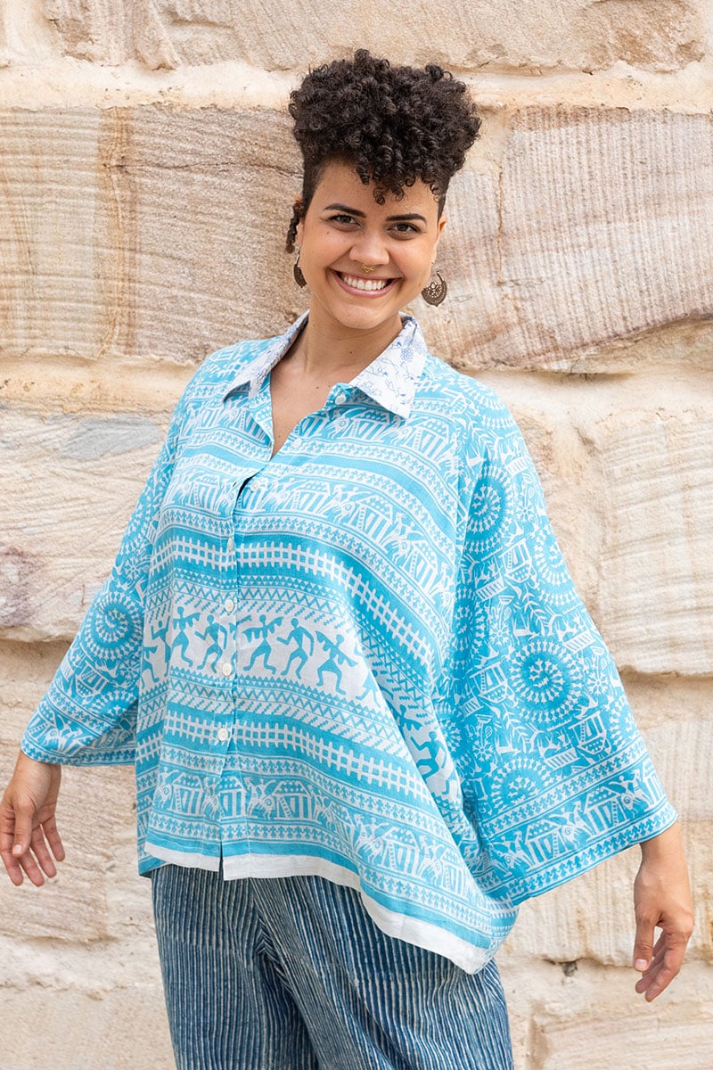 Vintage Sari Amira - Pacific Tribal