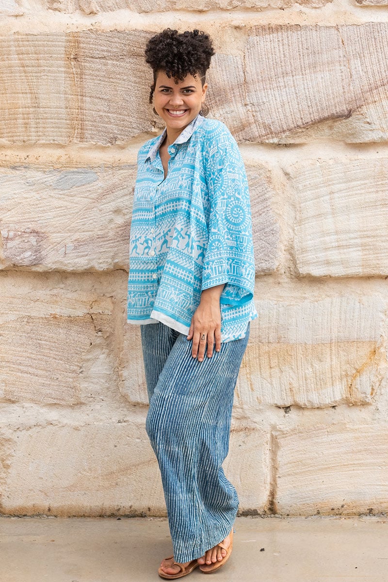 Vintage Sari Amira - Pacific Tribal