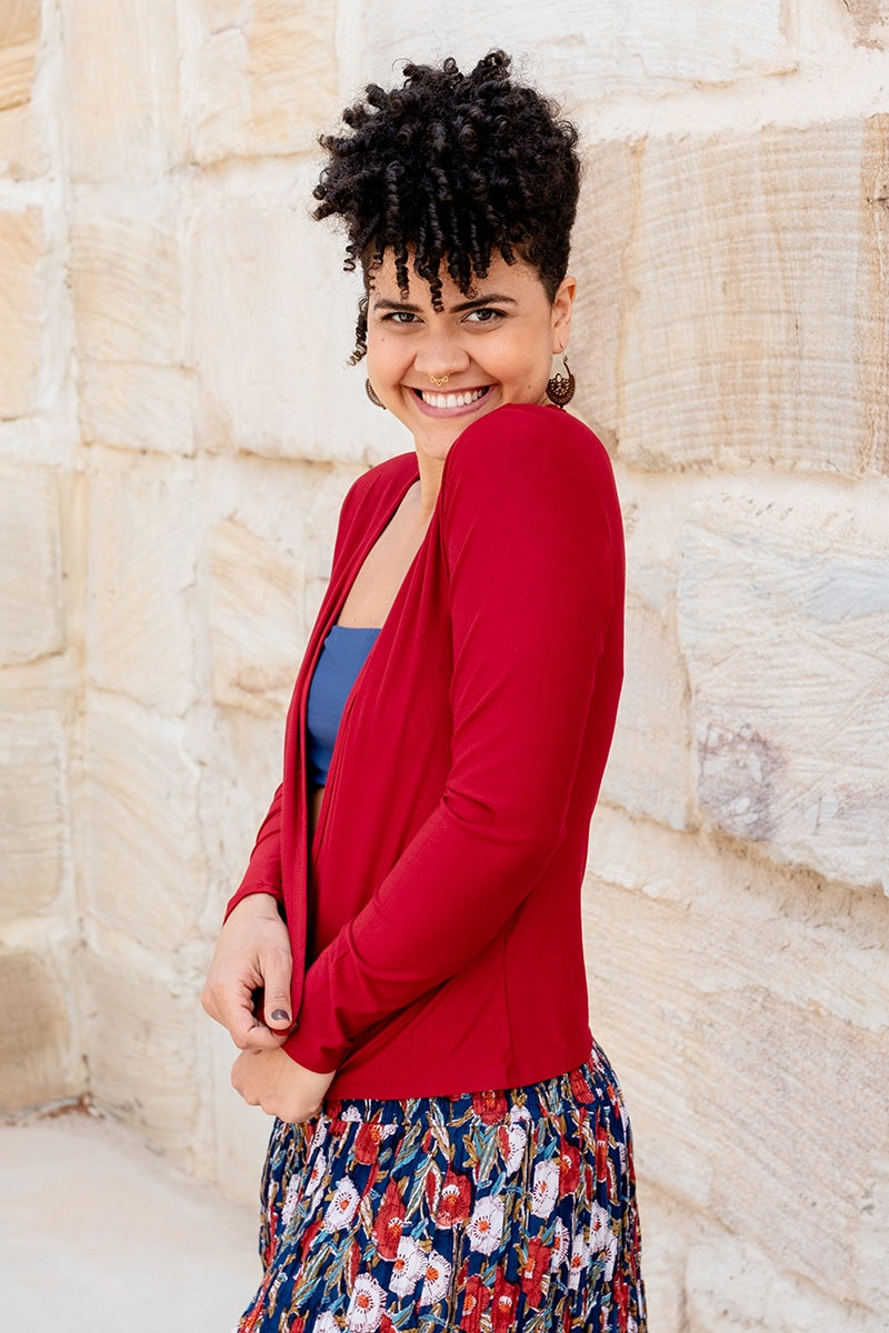 Cute cardi - Red