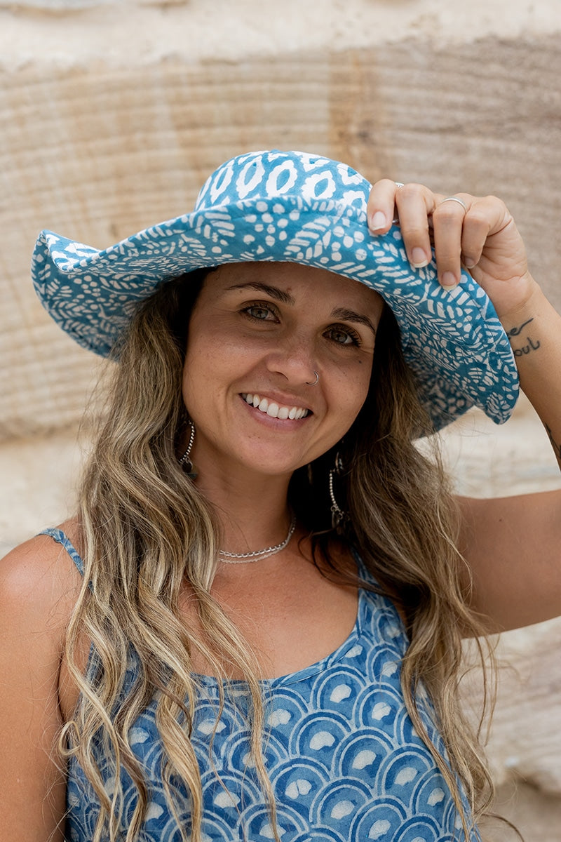 Reversible Hat - Bluebell