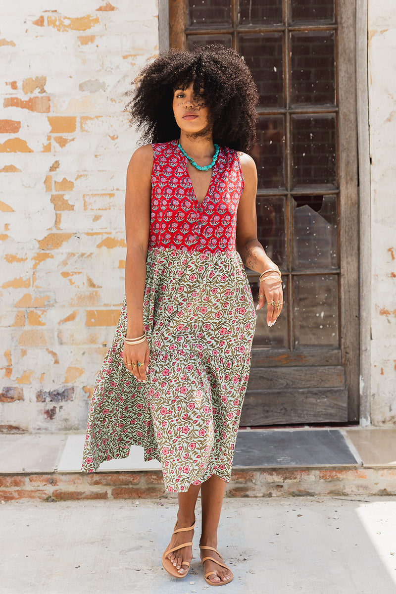 Jhali Dress - Flora Belle