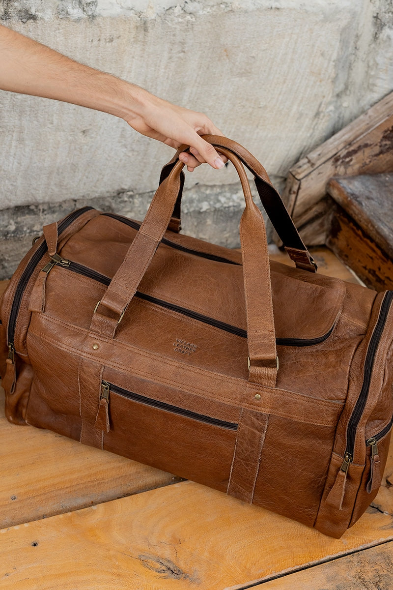 Leather Travel Bag