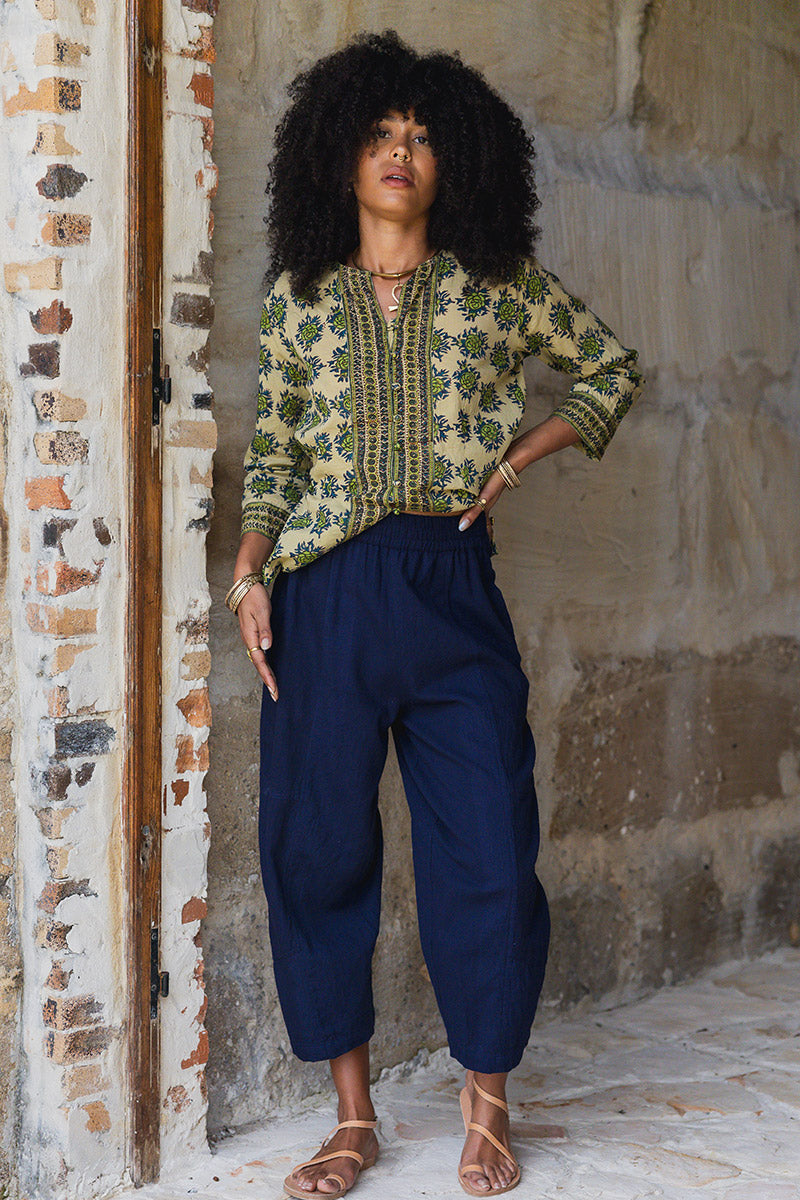 Boheme Pants - Indigo Loom