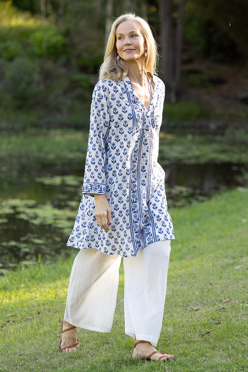 Sheer Layer Pants - Ivory