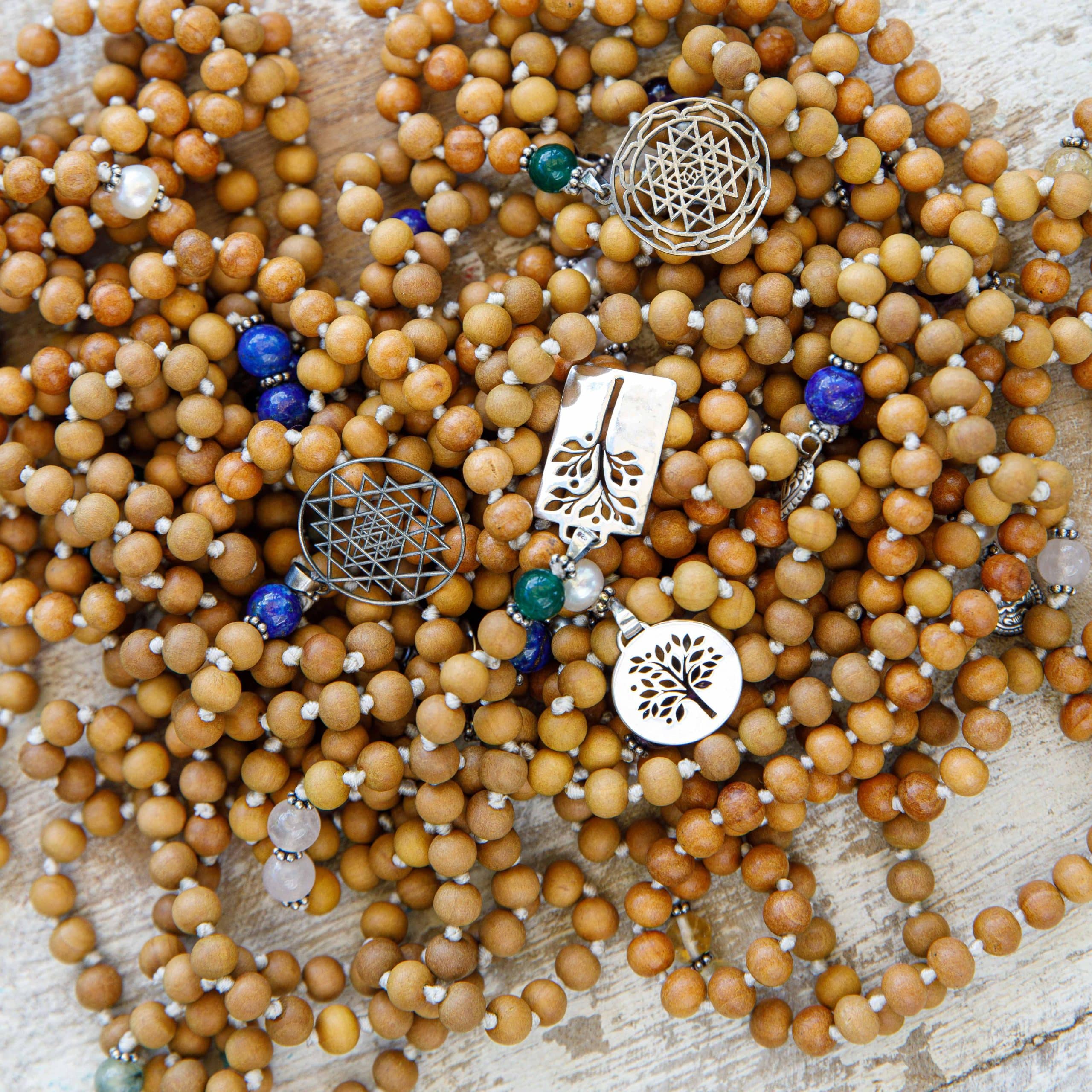 Mala - Sri Yantra Lotus