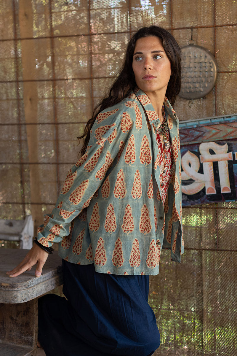 Saanvi Blouse - Waratah