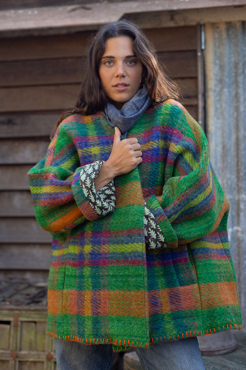 Drover Coat - Saffron Moss