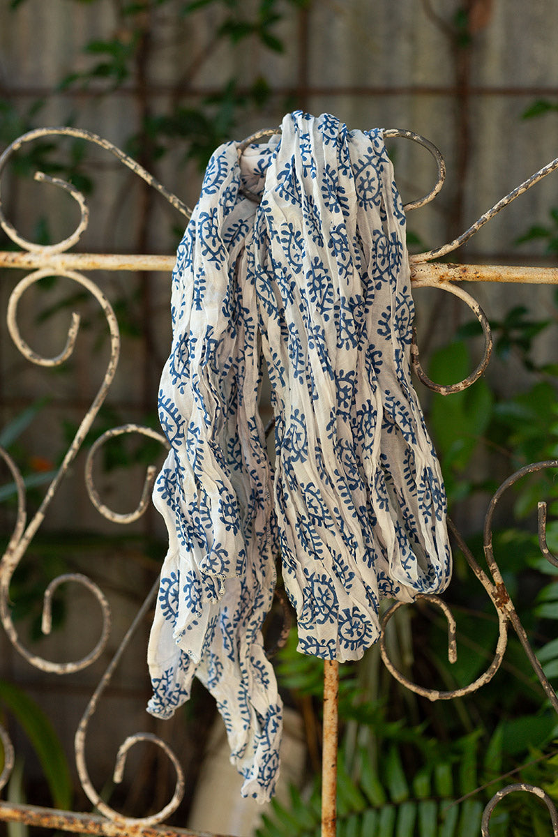Willow Scarf - Lapis