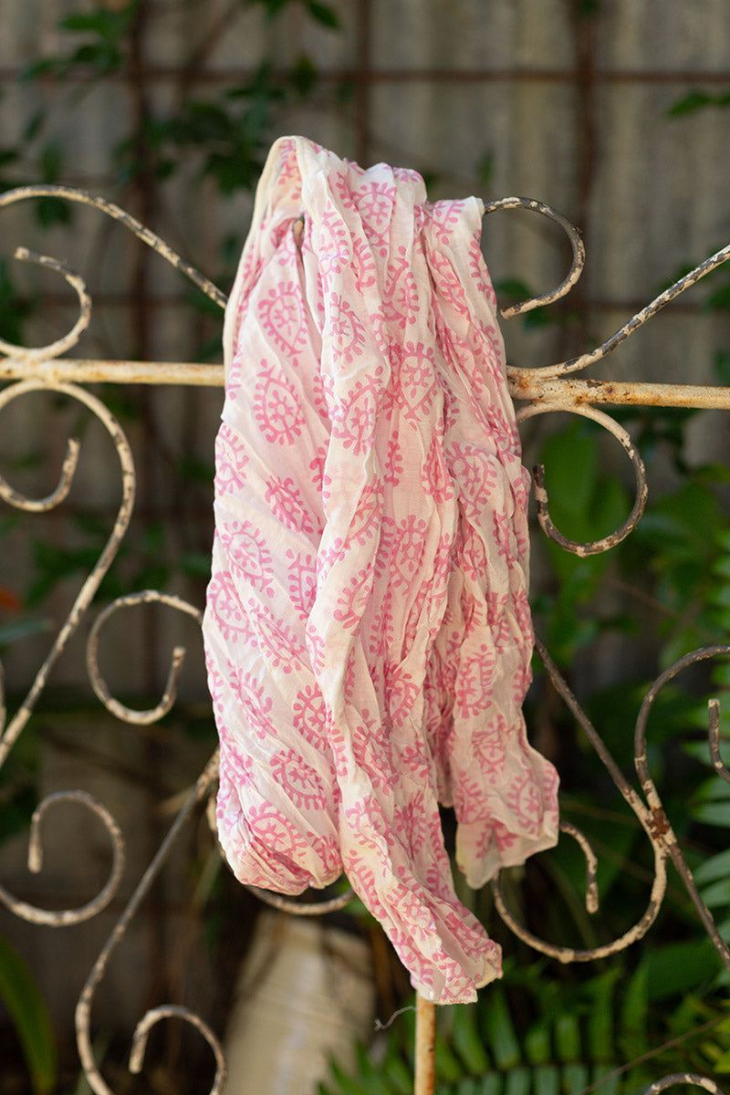 Willow Scarf - French Rose