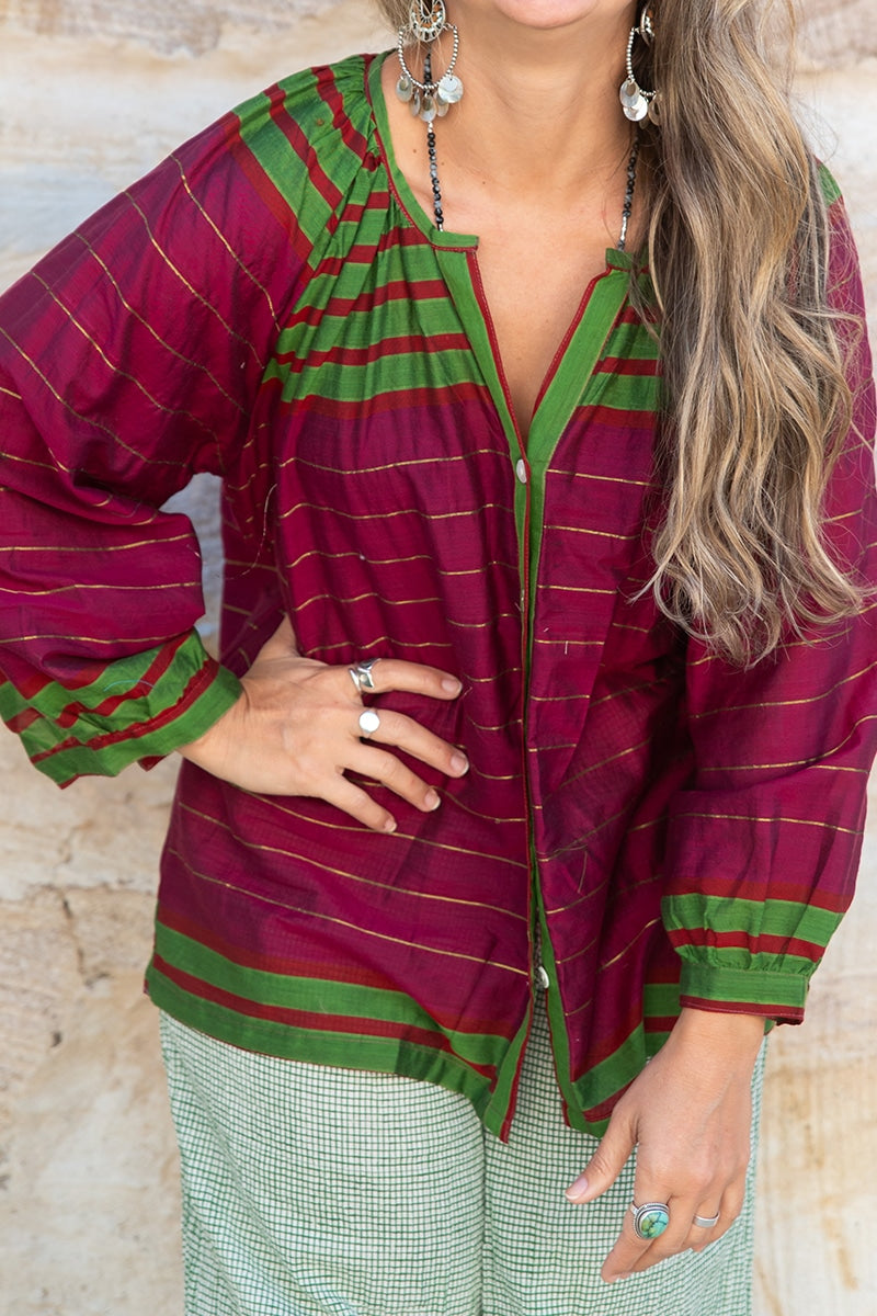 Vintage Sari Lyana - Carnavale - Cotton