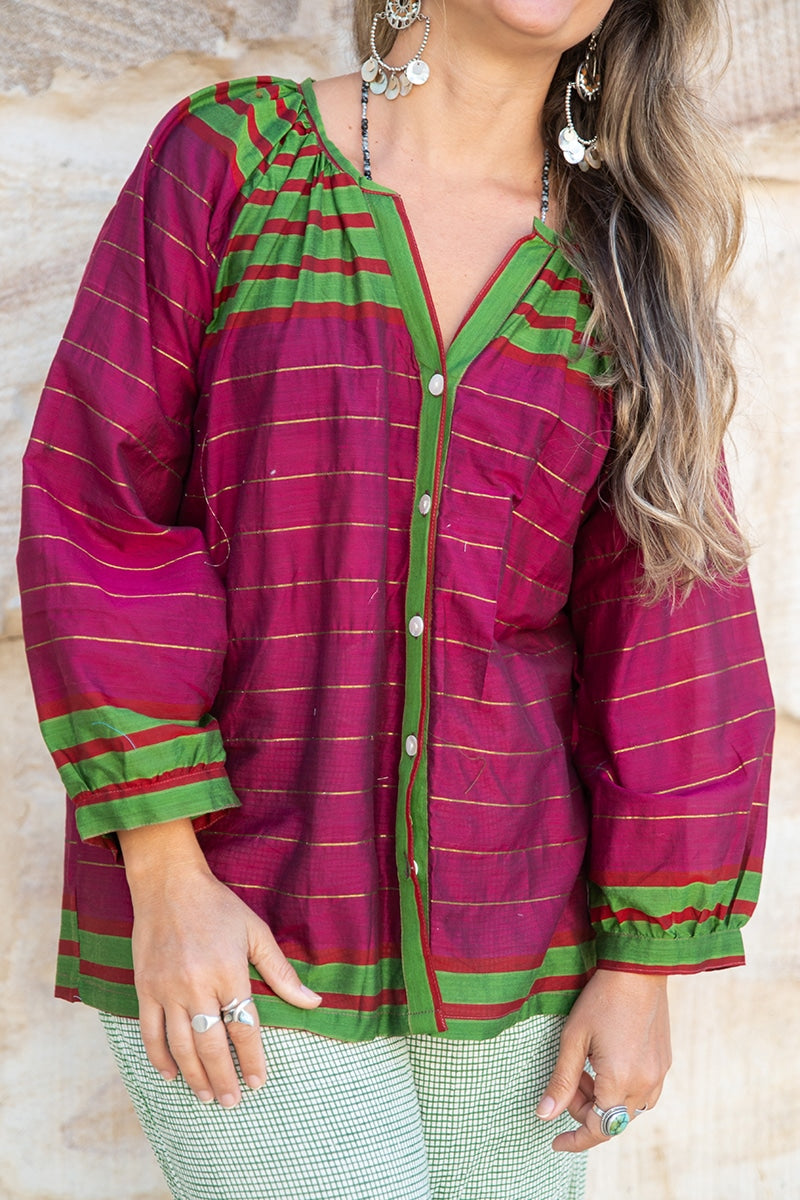 Vintage Sari Lyana - Carnavale - Cotton