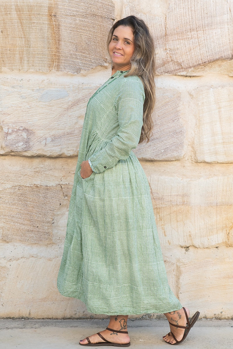 Erika - Emerald Check