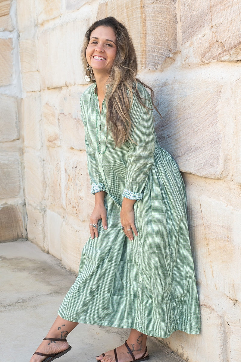 Erika - Emerald Check