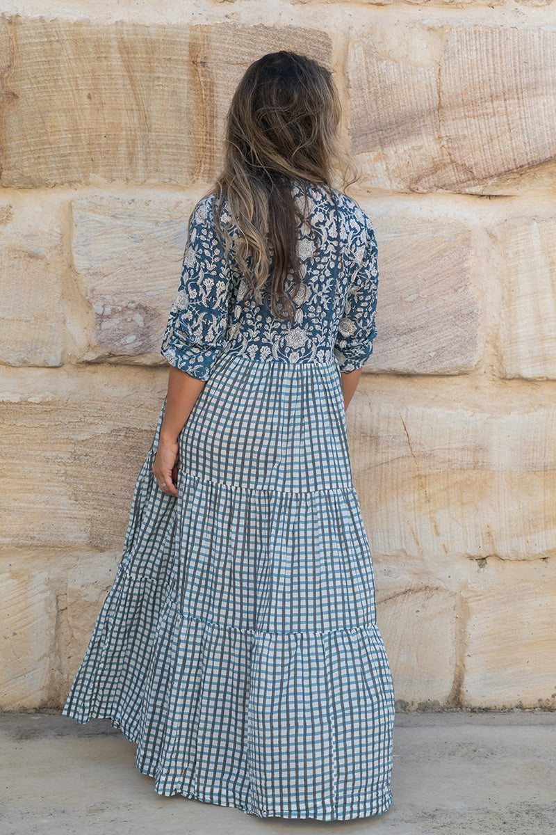 Jhali Dress - Nova Gingham