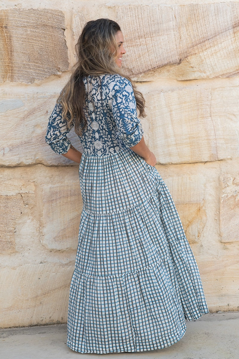 Jhali Dress - Nova Gingham