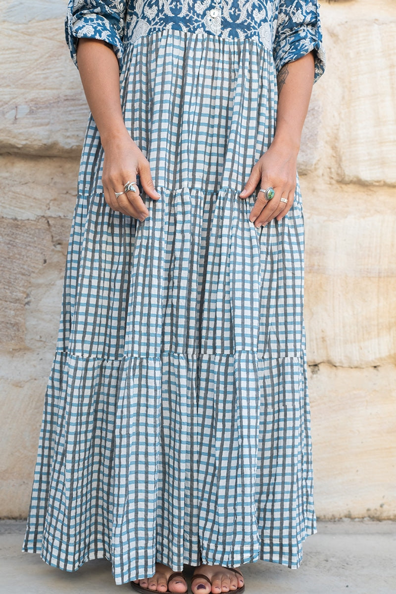 Jhali Dress - Nova Gingham