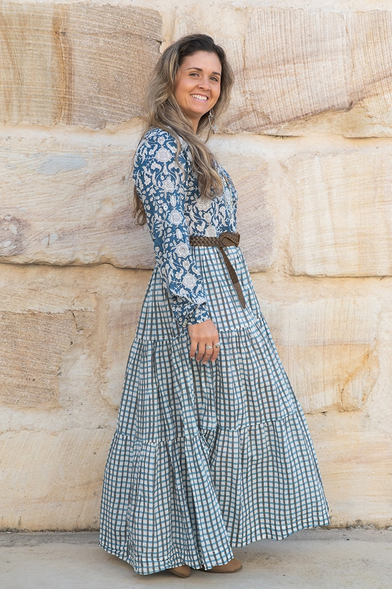 Jhali Dress - Nova Gingham