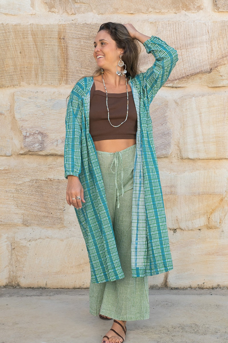Adelina - Aegean Gingham