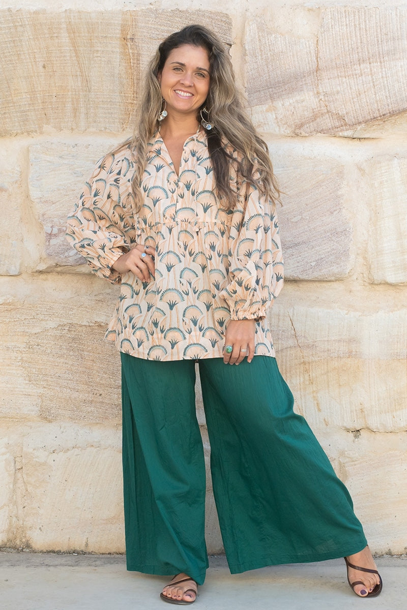 Elk Blouse - Tigerlily