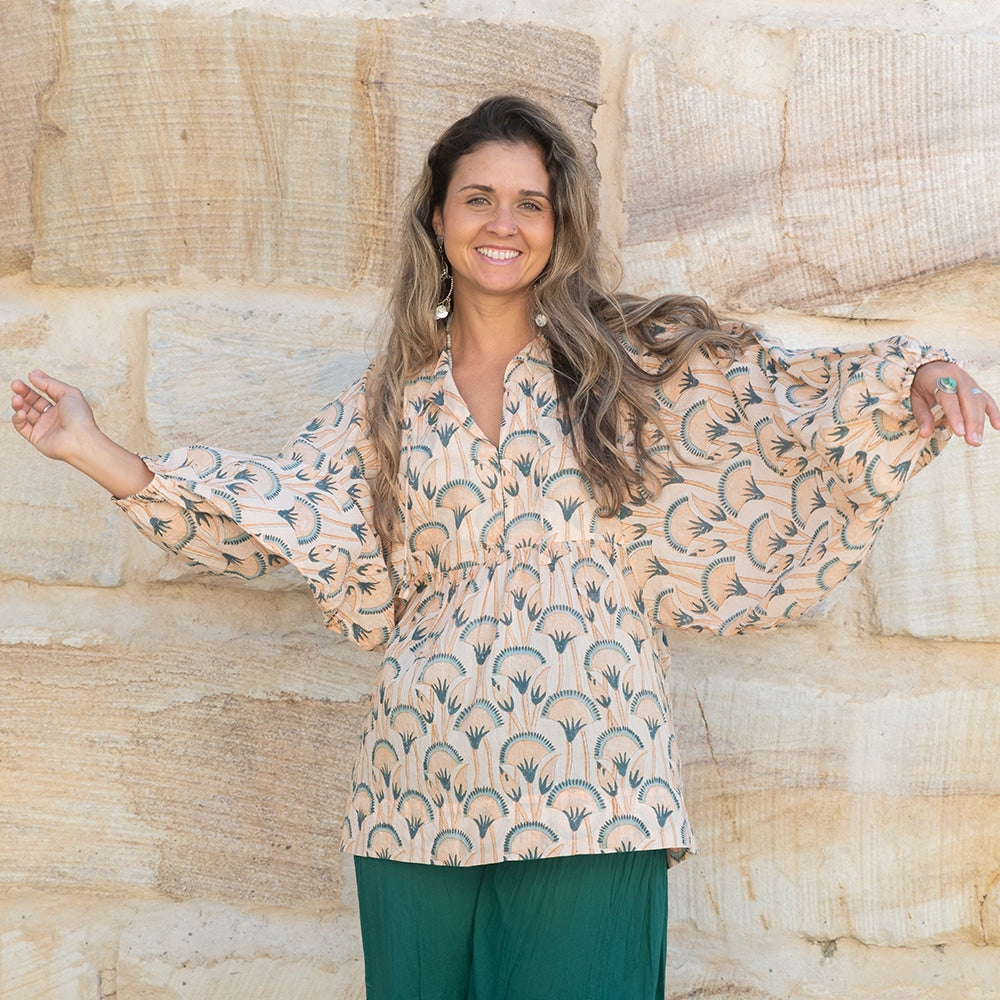 Elk Blouse - Tigerlily