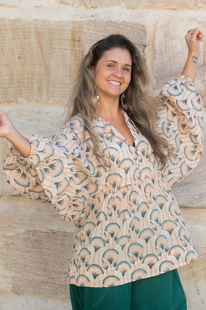 Elk Blouse - Tigerlily