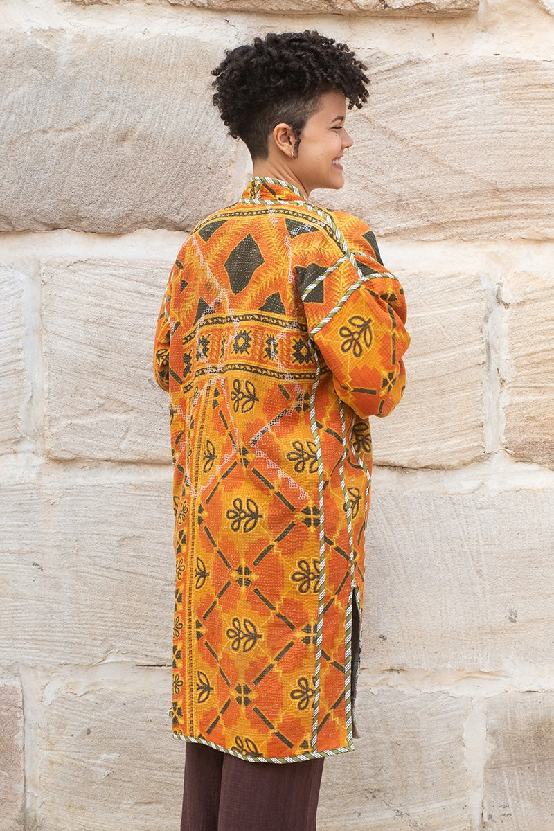 Kantha Dust Coat - Maragida