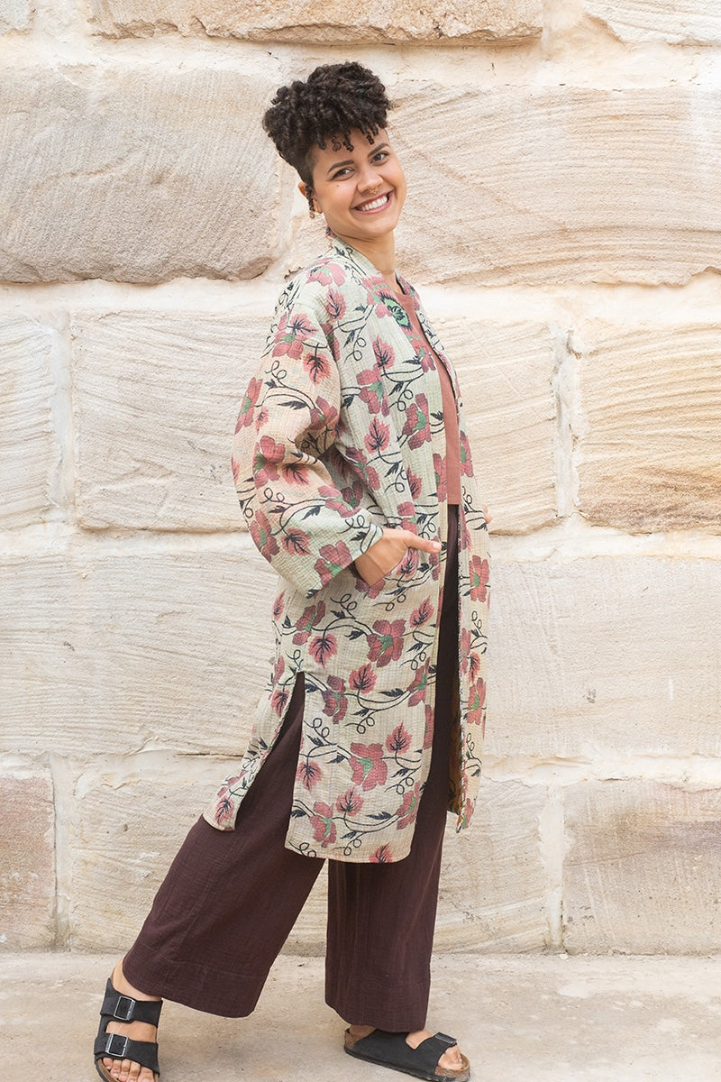 Kantha Dust Coat - Maragida