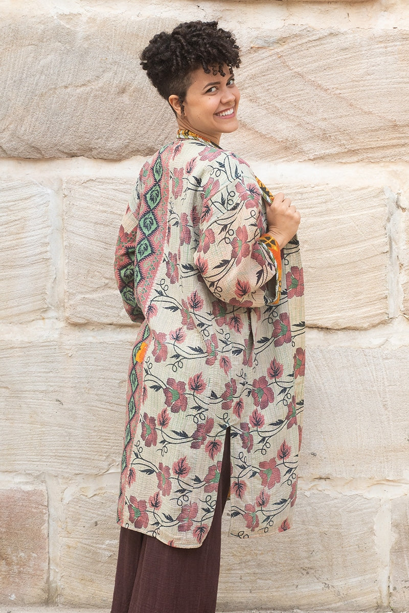 Kantha Dust Coat - Maragida