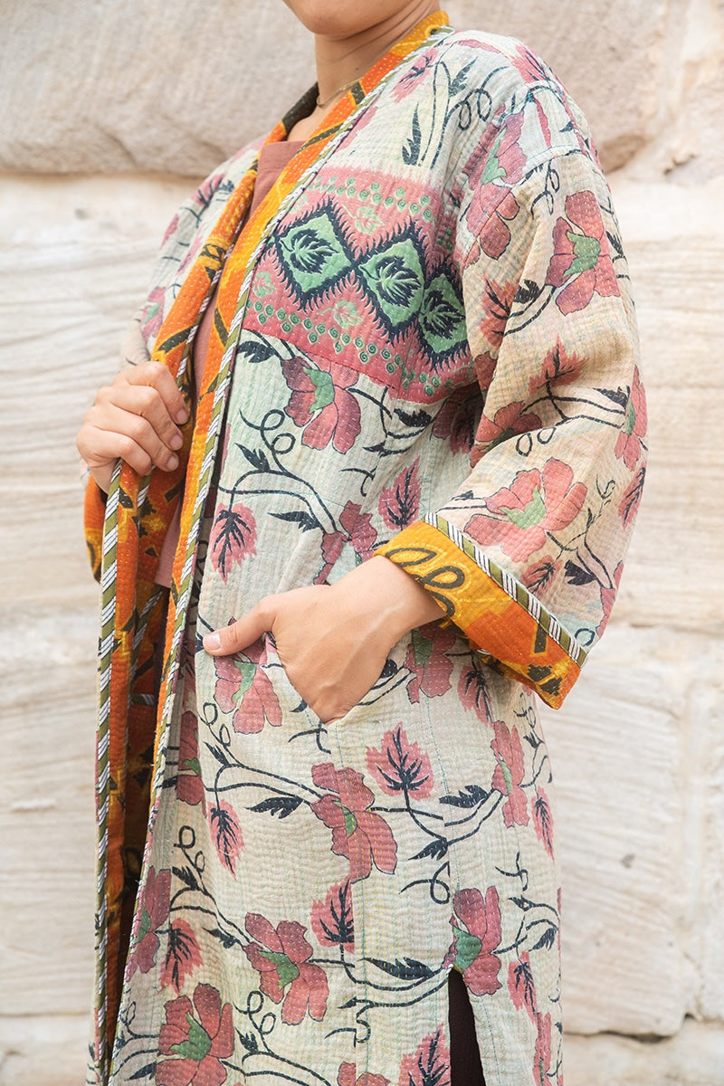 Kantha Dust Coat - Maragida