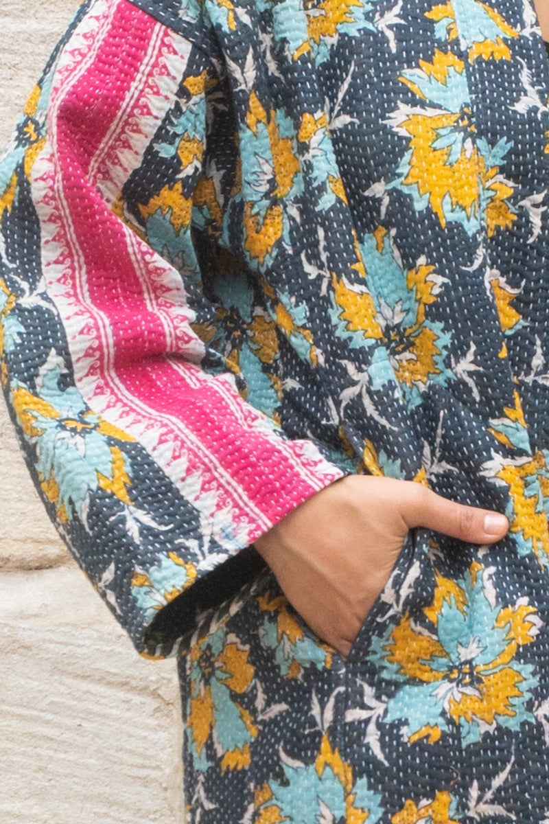 Kantha Dust Coat - Joacha