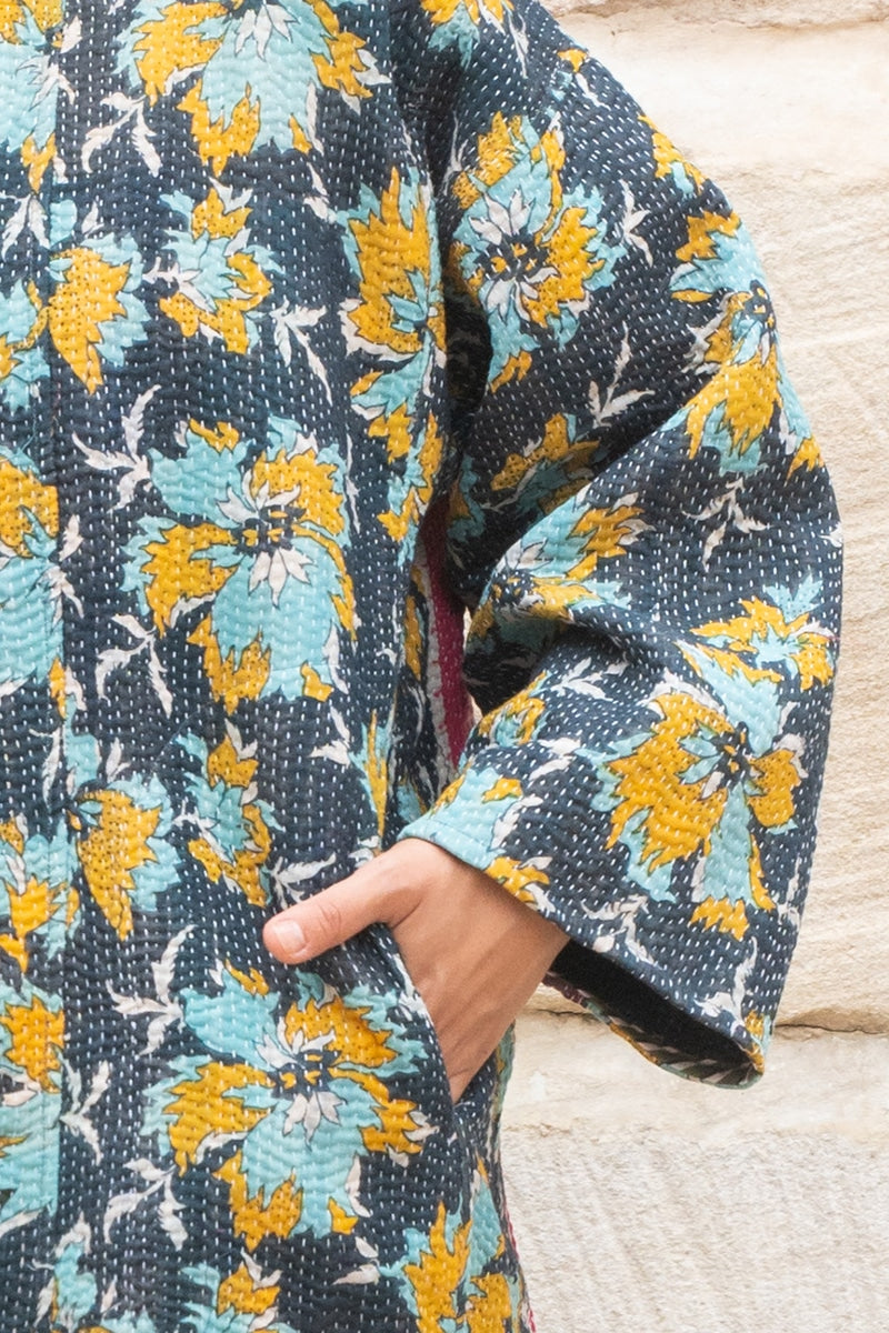Kantha Dust Coat - Joacha