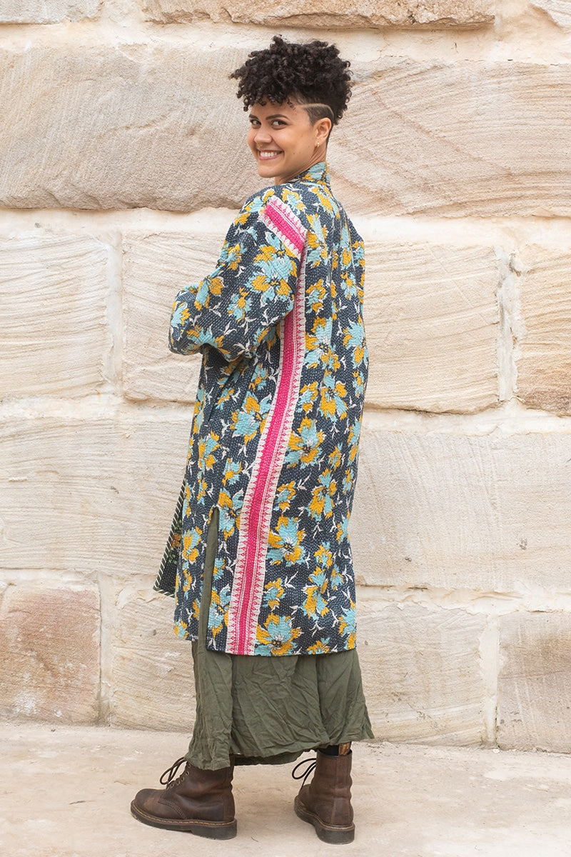 Kantha Dust Coat - Joacha