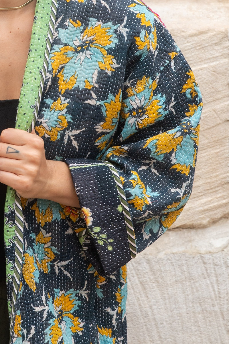 Kantha Dust Coat - Joacha