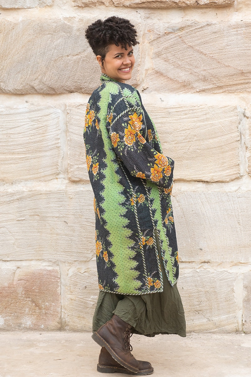 Kantha Dust Coat - Joacha