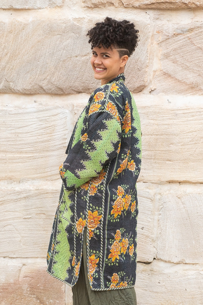 Kantha Dust Coat - Joacha
