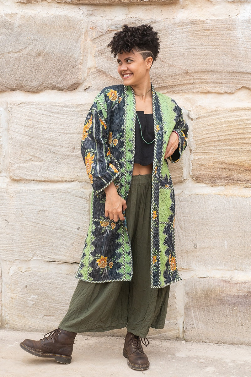 Kantha Dust Coat - Joacha