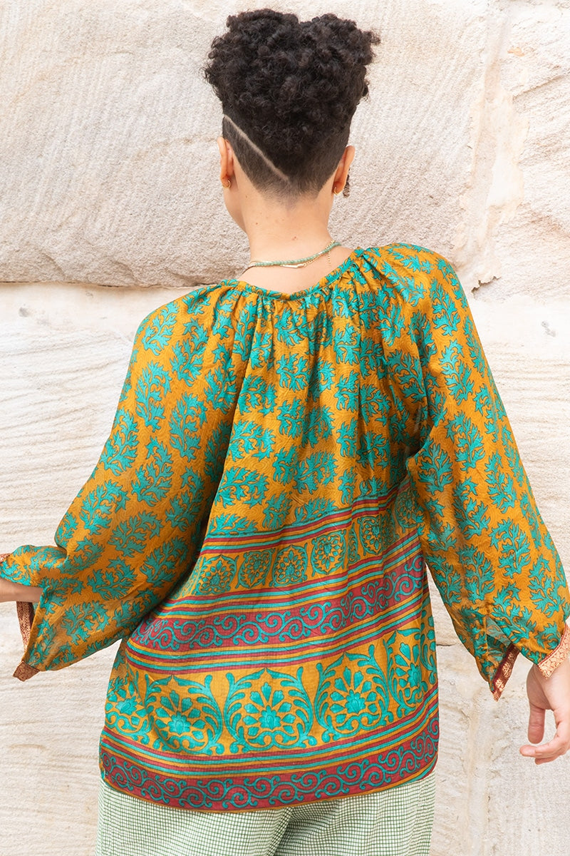 Vintage Sari Lyana - Larkin - Silk