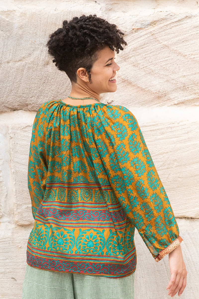 Vintage Sari Lyana - Larkin - Silk