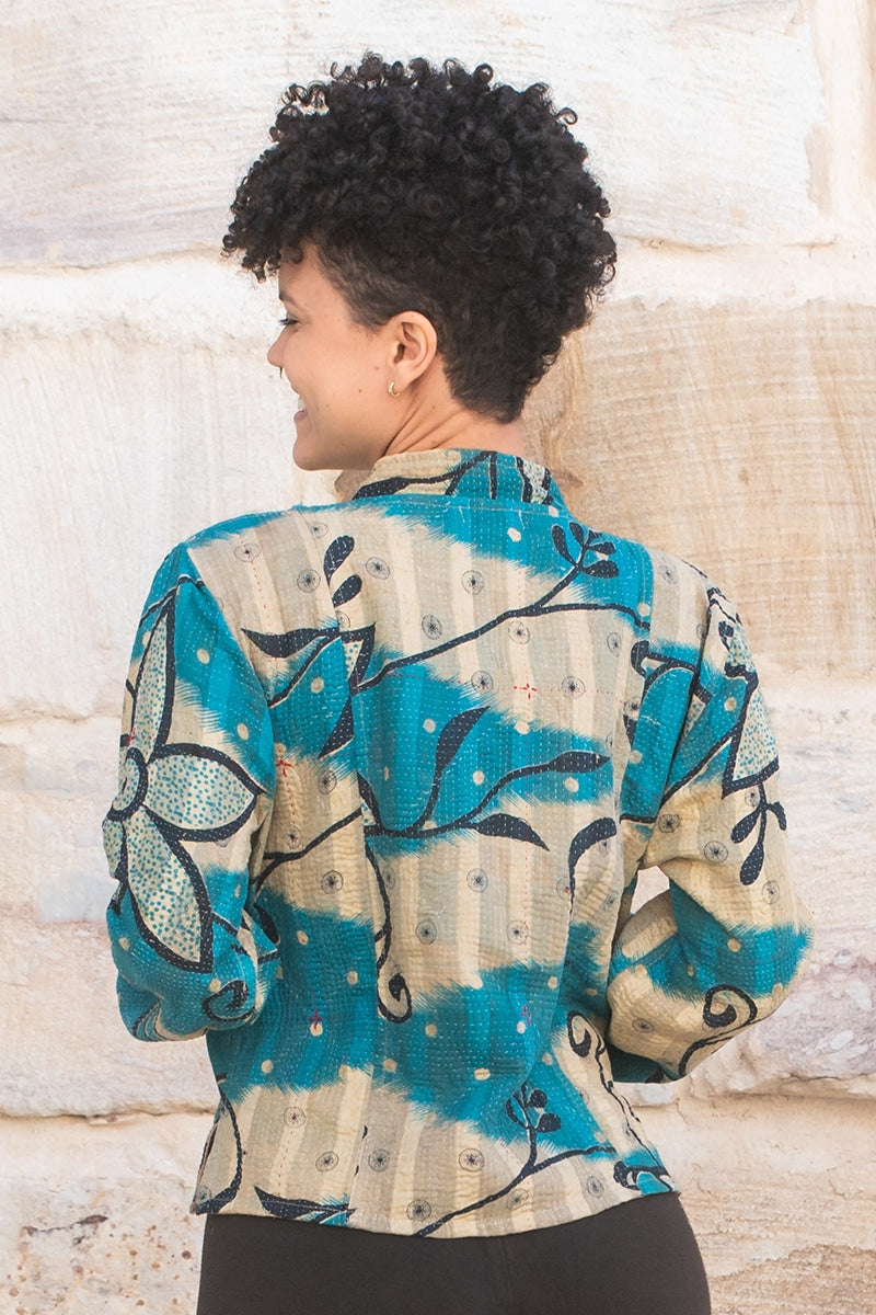 Willow Kantha - Turquesa