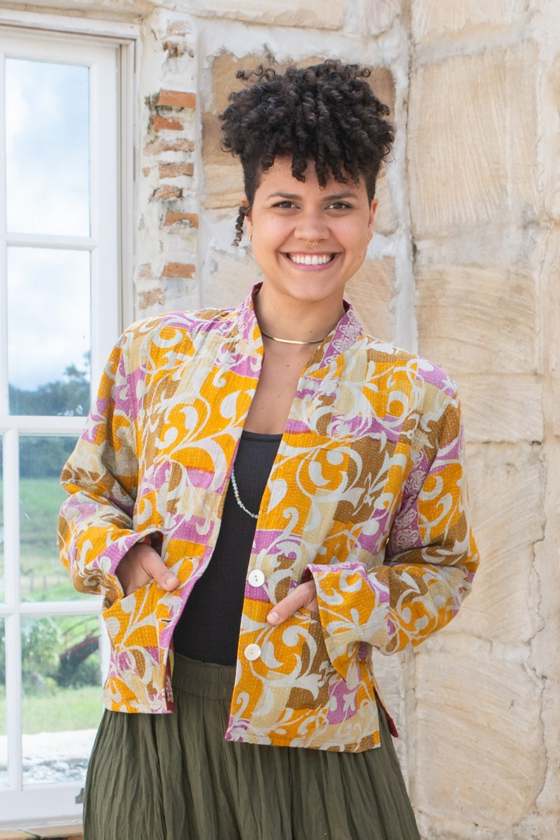 Willow Kantha - Mustarda